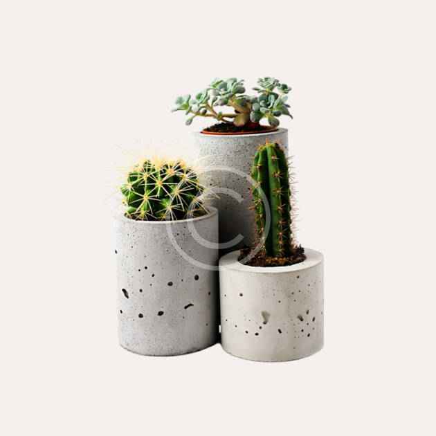 Plant pots set